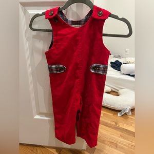 Beaufort Bonnet 12-18 months Christmas Jon Jon